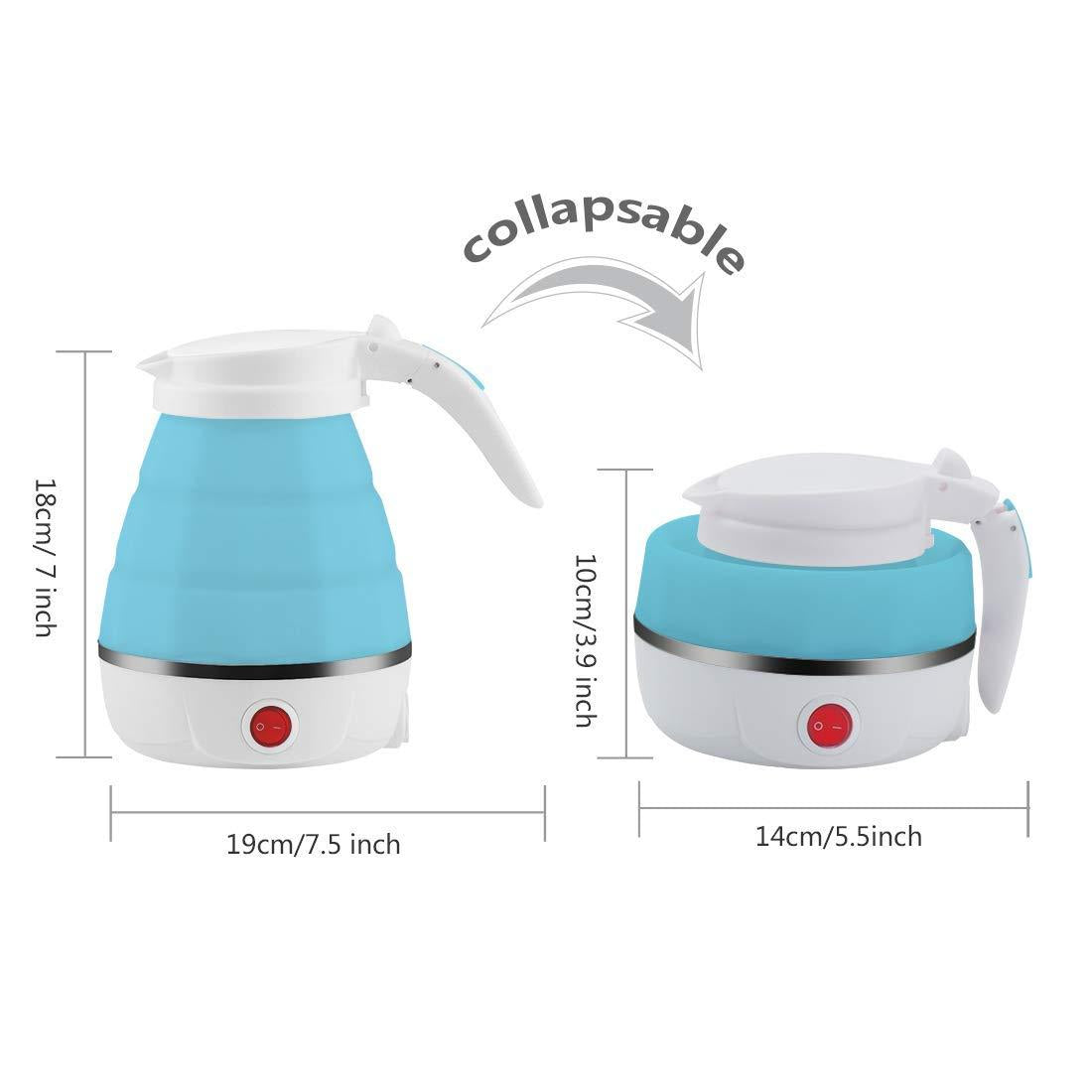 Silicone Foldable Electric Water Kettle