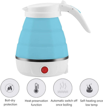 Silicone Foldable Electric Water Kettle